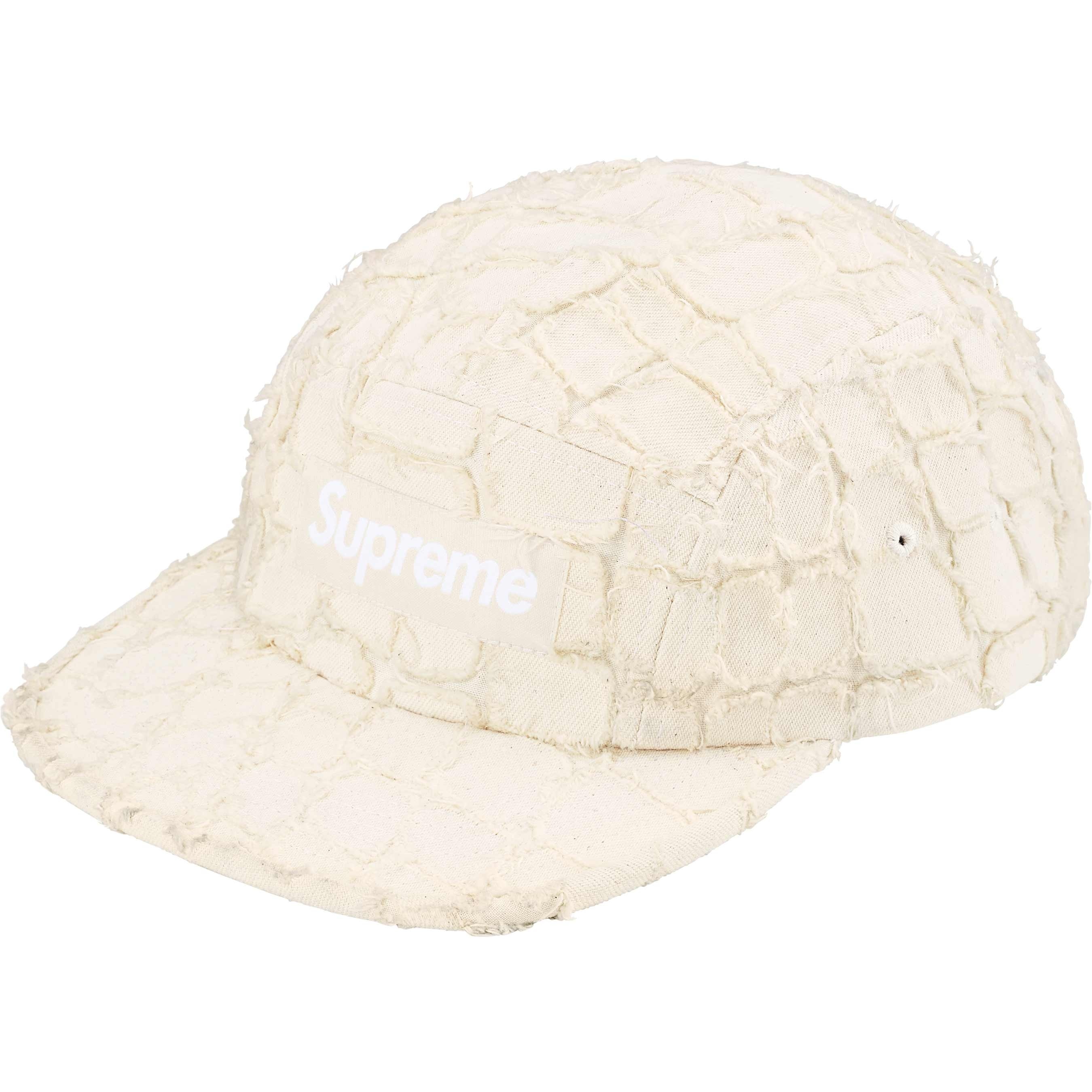 Frayed Croc Denim Camp Cap view 4